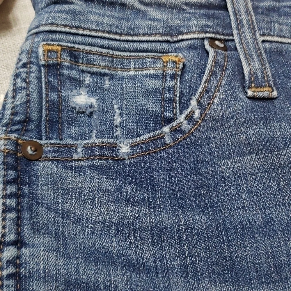 Madewell Curvy High-Rise Skinny Jeans: Drop Step-Hem,Size 24